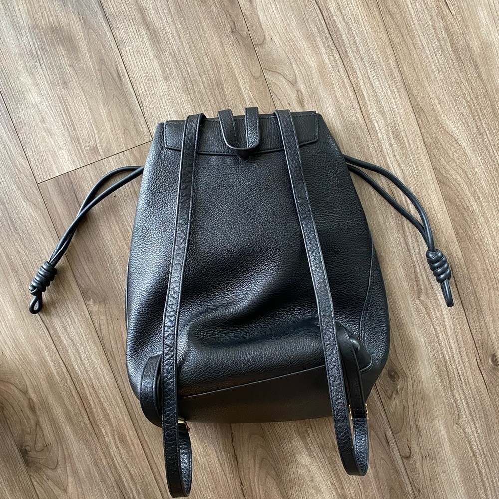 Aritzia Auxilary tumbled leather backpack